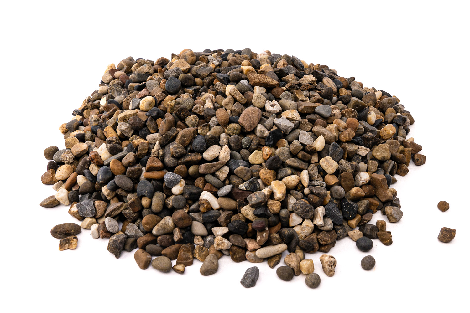 Zierkies 8-16 mm, braun-graue Dekorsteine